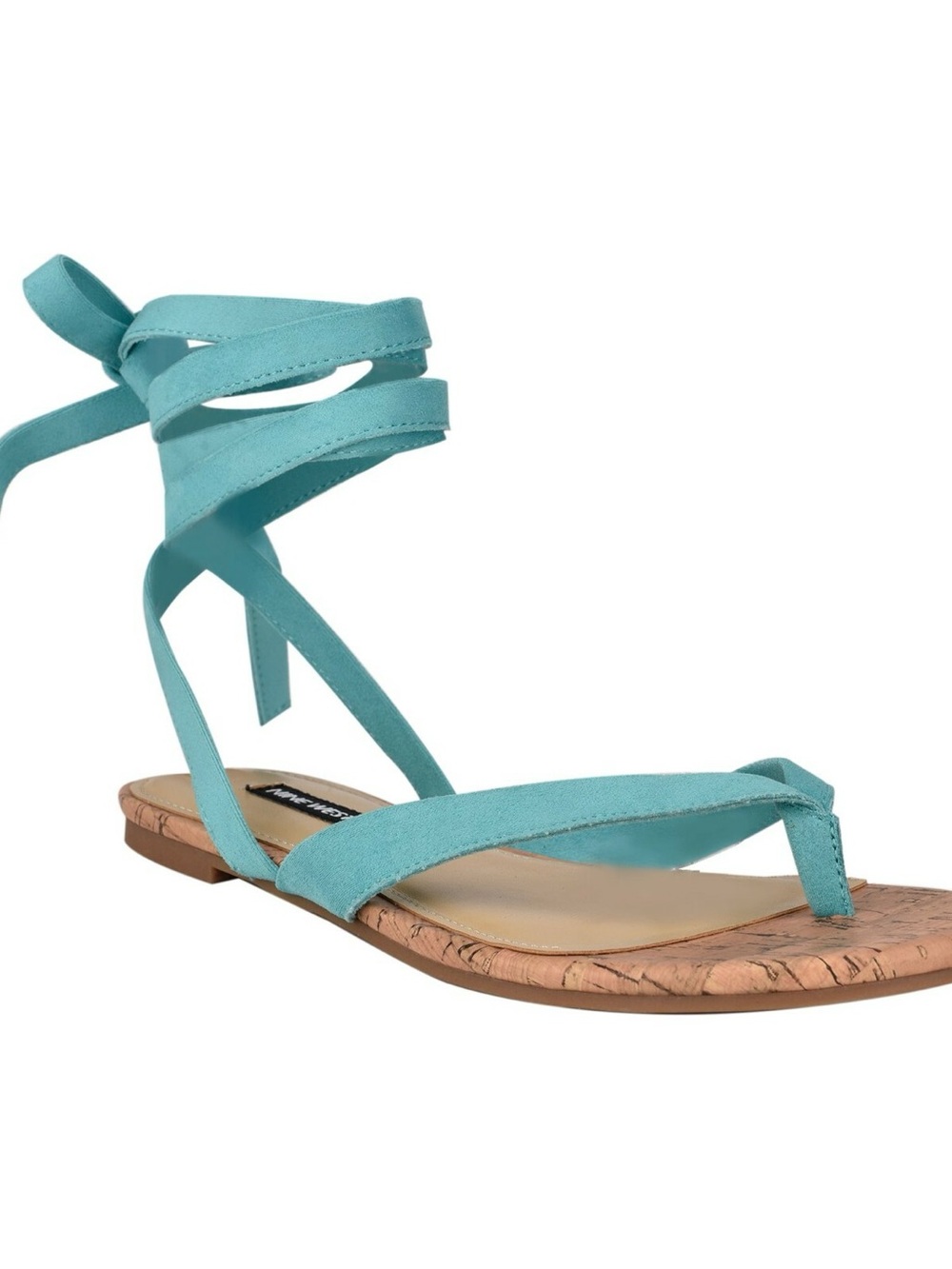 Nine West Tied Up Ankle Wrap Sandals